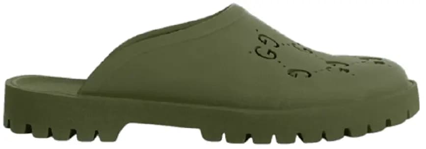 Dép Gucci Men's GG Slip-on Sandal 'Dark Green' 655517-JFB00-3300 Dép Gucci Men's GG Slip-on Sandal 'Dark Green' 655517-JFB00-3300