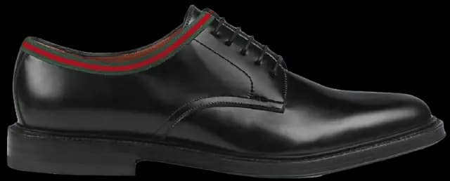 Giày Gucci Leather Lace-up 'Black' 472749-AZM30-1060 Giày Gucci Leather Lace-up 'Black' 472749-AZM30-1060