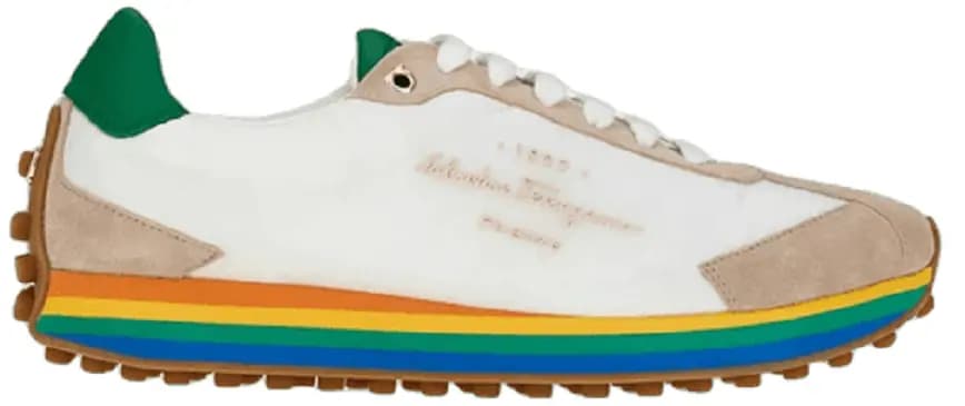 Giày Ferragamo Unisex 'Pink lemonade White' 020967-756561 Giày Ferragamo Unisex 'Pink lemonade White' 020967-756561