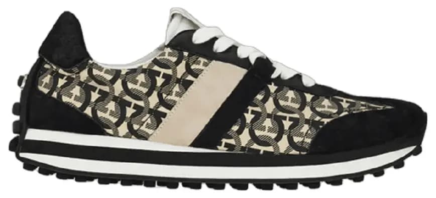 Giày Ferragamo Unisex 'Black Beige' 020912-756556 Giày Ferragamo Unisex 'Black Beige' 020912-756556
