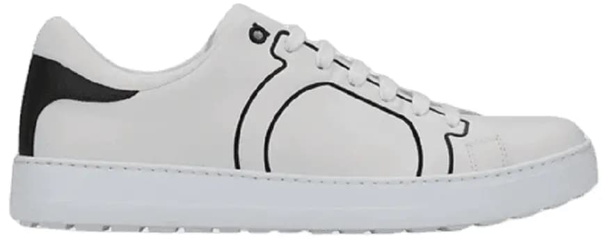 Giày Ferragamo Gancini 'White Black' 020832-754101 Giày Ferragamo Gancini 'White Black' 020832-754101