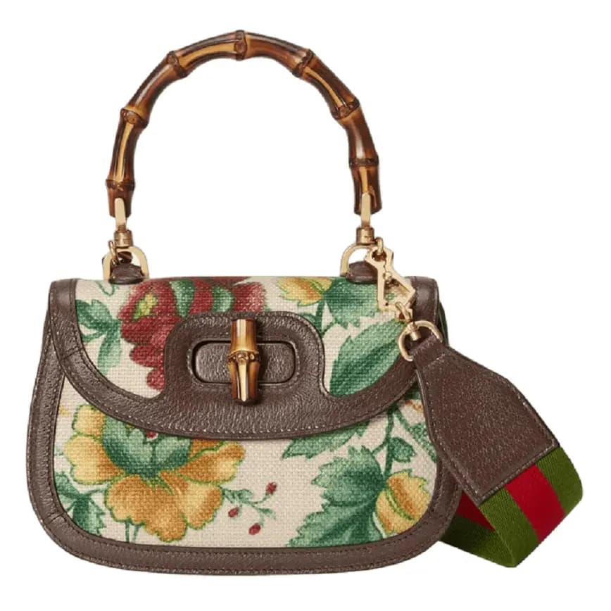 Túi Gucci Bamboo 1947 Small Top Handle Bag 'Ivory Canvas' 675797-U1WBT-9286 Túi Gucci Bamboo 1947 Small Top Handle Bag 'Ivory Canvas' 675797-U1WBT-9286