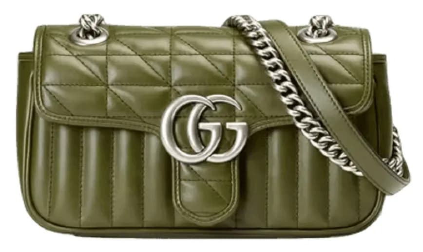 Túi Gucci GG Marmont Mini Shoulder Bag 'Green' 446744-UM8AF-3352 Túi Gucci GG Marmont Mini Shoulder Bag 'Green' 446744-UM8AF-3352
