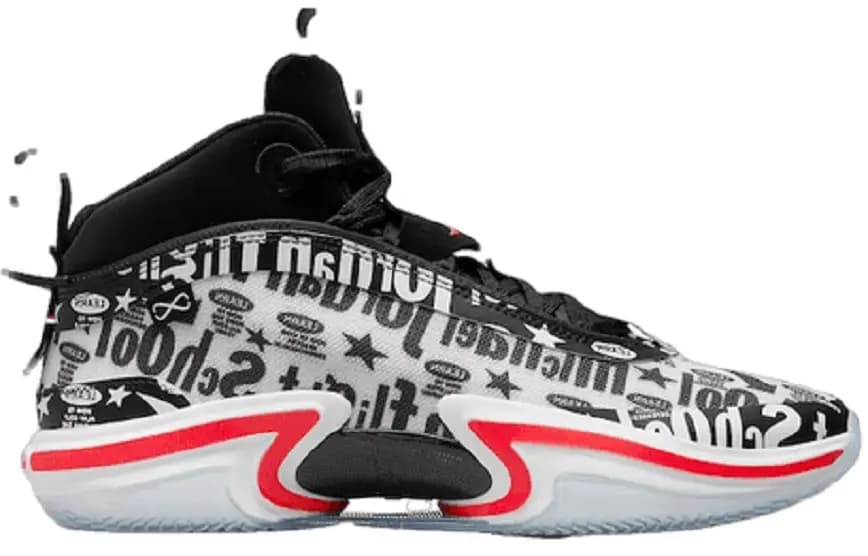 Giày Nike Air Jordan 36 Flight School 'Black White-Infrared 23' DN4198-001 Giày Nike Air Jordan 36 Flight School 'Black White-Infrared 23' DN4198-001