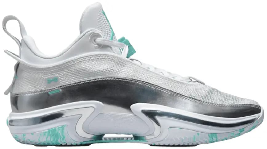 Giày Nike Air Jordan 36 Low Guo Ailun 'White Silver Black' DM9032-130 Giày Nike Air Jordan 36 Low Guo Ailun 'White Silver Black' DM9032-130