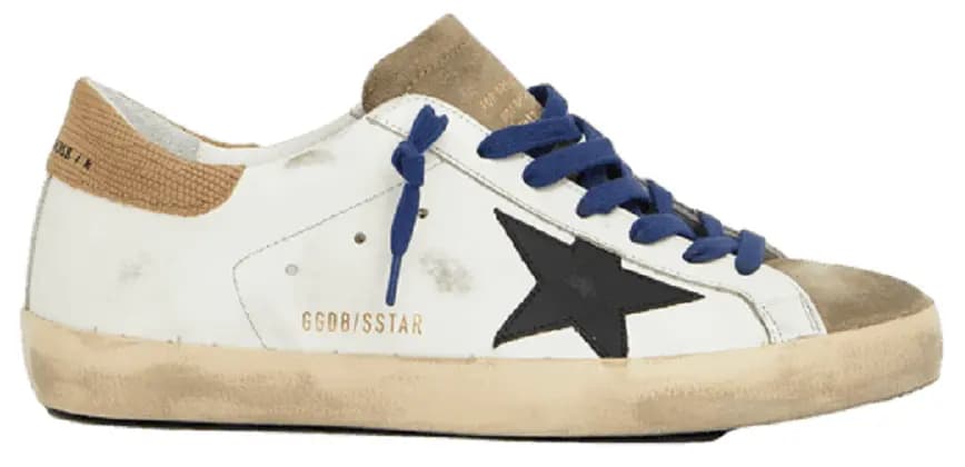 Giày Golden Goose Super Star Distressed 'White' GMF00101-F003208-11178 Giày Golden Goose Super Star Distressed 'White' GMF00101-F003208-11178