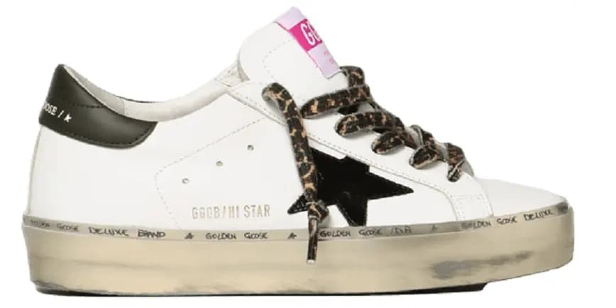 Giày Golden Goose High Star 'White Black' GWF00118 F002143 10788 Giày Golden Goose High Star 'White Black' GWF00118 F002143 10788