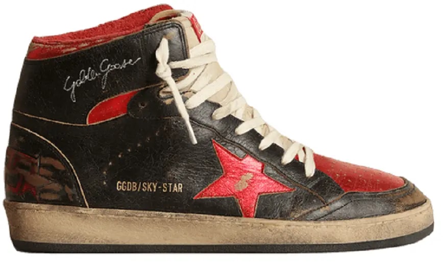 Giày Golden Goose Sky-Star 'Black Red' GMF00230-F003285-90235 — kich-thuoc: lien-he-order Giày Golden Goose Sky-Star 'Black Red' GMF00230-F003285-90235 — kich-thuoc: lien-he-order