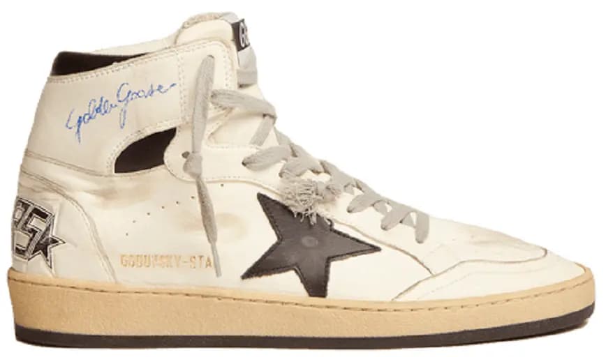 Giày Golden Goose Sky-Star 'White' GMF00230-F002190-10283 Giày Golden Goose Sky-Star 'White' GMF00230-F002190-10283
