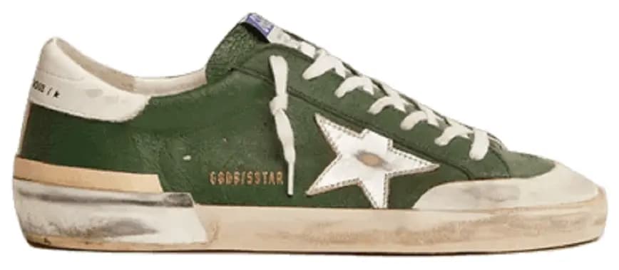 Giày Golden Goose Super-Star 'Green' GMF00107-F001788-35729 Giày Golden Goose Super-Star 'Green' GMF00107-F001788-35729