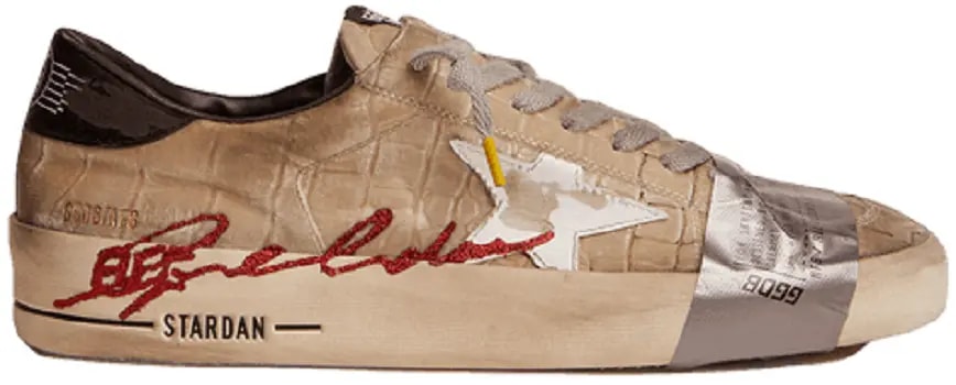 Giày Golden Goose Stardan LAB 'Beige Silver' GMF00128-F001948-81270 — kich-thuoc: lien-he-order Giày Golden Goose Stardan LAB 'Beige Silver' GMF00128-F001948-81270 — kich-thuoc: lien-he-order