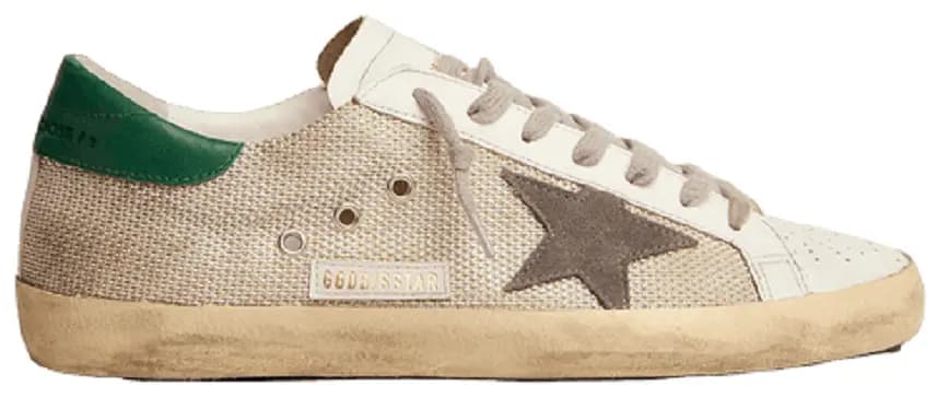 Giày Golden Goose Super-Star 'Beige Green' GMF00101-F002686-70215 Giày Golden Goose Super-Star 'Beige Green' GMF00101-F002686-70215