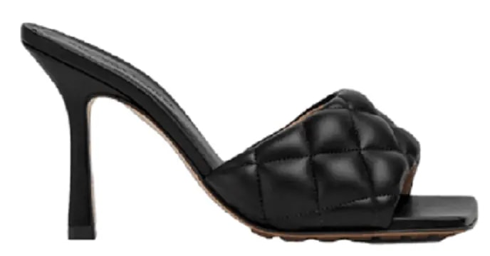 Giày Cao Gót Bottega Veneta Padded Mule 'Black' 592015VBRR01000 — kich-thuoc: lien-he-order Giày Cao Gót Bottega Veneta Padded Mule 'Black' 592015VBRR01000 — kich-thuoc: lien-he-order