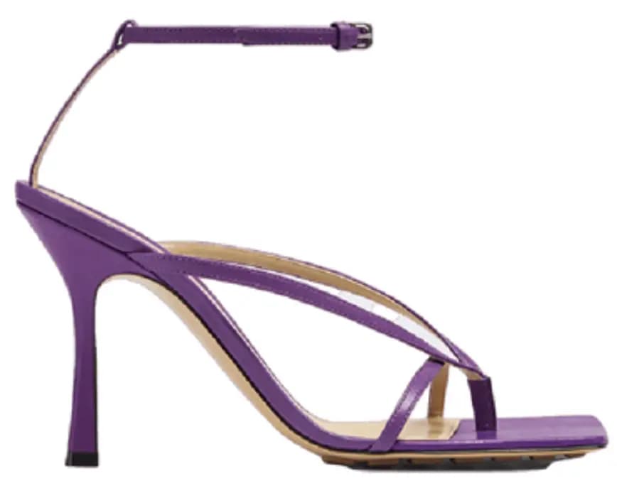 Giày Cao Gót Bottega Veneta Stretch Strap Sandal 'Clematis' 608835VBSF06074 Giày Cao Gót Bottega Veneta Stretch Strap Sandal 'Clematis' 608835VBSF06074
