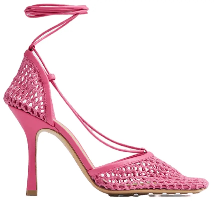 Giày Cao Gót Bottega Veneta Lace-Up Sandal 'Azelea' 651388VBSD35963 — kich-thuoc: lien-he-order Giày Cao Gót Bottega Veneta Lace-Up Sandal 'Azelea' 651388VBSD35963 — kich-thuoc: lien-he-order
