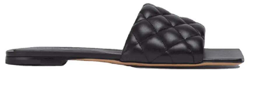 Dép Bottega Veneta Padded Flat Sandal 'Nero' 627710VBRR01000 Dép Bottega Veneta Padded Flat Sandal 'Nero' 627710VBRR01000
