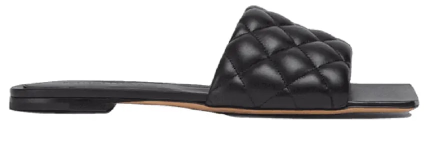 Dép Bottega Veneta Padded Flat Sandal 'Nero' 627710VBRR01000 — kich-thuoc: lien-he-order Dép Bottega Veneta Padded Flat Sandal 'Nero' 627710VBRR01000 — kich-thuoc: lien-he-order
