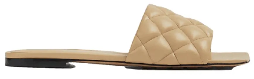 Dép Bottega Veneta Padded Flat Sandal 'Cane Sugar' 627710VBRR02624 — kich-thuoc: lien-he-order Dép Bottega Veneta Padded Flat Sandal 'Cane Sugar' 627710VBRR02624 — kich-thuoc: lien-he-order