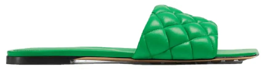Dép Bottega Veneta Padded Flat Sandal 'Parakeet' 627710VBRR03708 Dép Bottega Veneta Padded Flat Sandal 'Parakeet' 627710VBRR03708