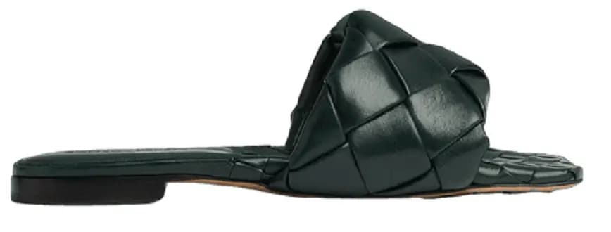 Dép Bottega Veneta Lido Flat Sandal 'Inkwell' 608853VBSS04615 Dép Bottega Veneta Lido Flat Sandal 'Inkwell' 608853VBSS04615