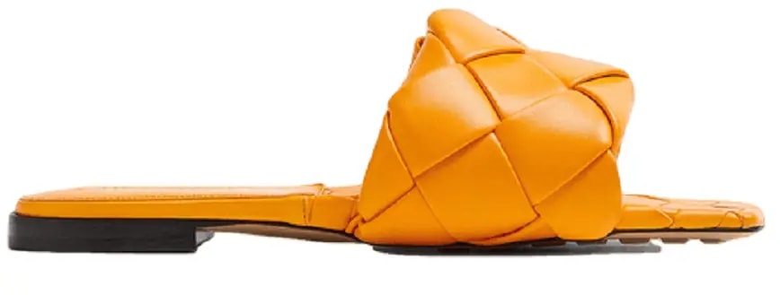 Dép Bottega Veneta Lido Flat Sandal 'Tangerine' 608853VBSS07593 — kich-thuoc: lien-he-order Dép Bottega Veneta Lido Flat Sandal 'Tangerine' 608853VBSS07593 — kich-thuoc: lien-he-order