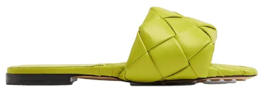 Dép Bottega Veneta Lido Flat Sandal 'Kiwi' 608853VBSS07278 — kich-thuoc: lien-he-order Dép Bottega Veneta Lido Flat Sandal 'Kiwi' 608853VBSS07278 — kich-thuoc: lien-he-order