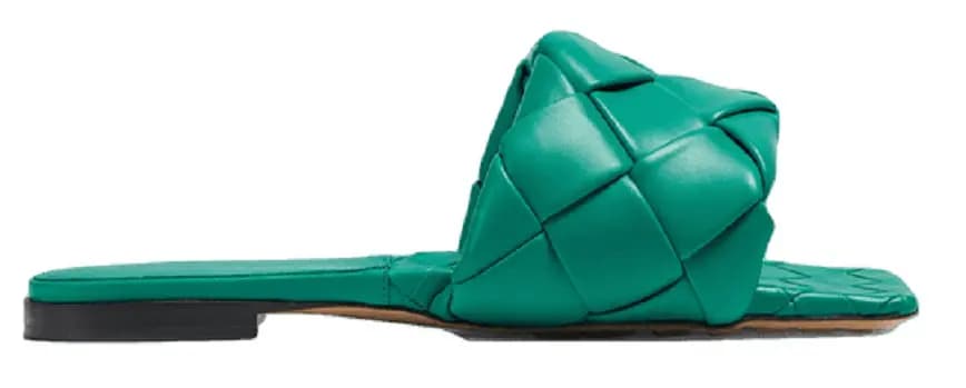 Dép Bottega Veneta Lido Flat Sandal 'Acid Turquoise' 608853VBSS03227 Dép Bottega Veneta Lido Flat Sandal 'Acid Turquoise' 608853VBSS03227