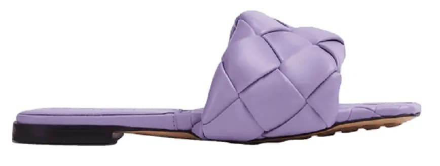 Dép Bottega Veneta Lido Flat Sandal 'Wisteria' 608853VBSS05119 Dép Bottega Veneta Lido Flat Sandal 'Wisteria' 608853VBSS05119
