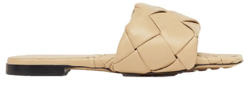 Dép Bottega Veneta Lido Flat Sandal 'Cane Sugar' 608853VBSS02624 — kich-thuoc: lien-he-order Dép Bottega Veneta Lido Flat Sandal 'Cane Sugar' 608853VBSS02624 — kich-thuoc: lien-he-order