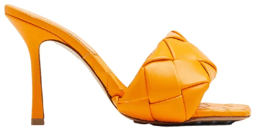 Giày Cao Gót Bottega Veneta Lido Mule 'Tangerine' 608854VBSS07593 — kich-thuoc: lien-he-order Giày Cao Gót Bottega Veneta Lido Mule 'Tangerine' 608854VBSS07593 — kich-thuoc: lien-he-order