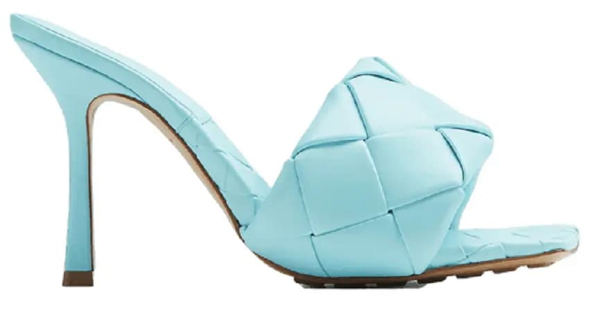 Giày Cao Gót Bottega Veneta Lido Mule 'Pale Blue' 608854VBSS04545 Giày Cao Gót Bottega Veneta Lido Mule 'Pale Blue' 608854VBSS04545