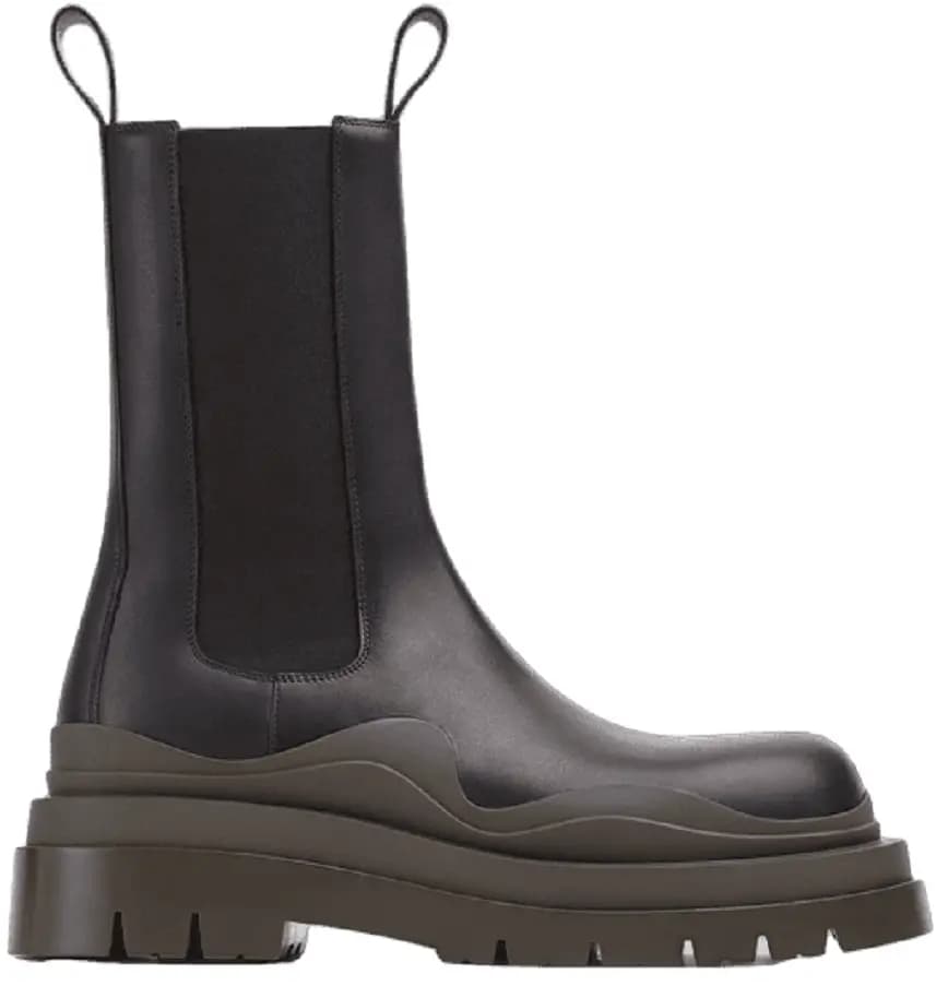 Giày Bottega Veneta Tire Chelsea Boot 'Black Camping' 630284VBS501291 Giày Bottega Veneta Tire Chelsea Boot 'Black Camping' 630284VBS501291