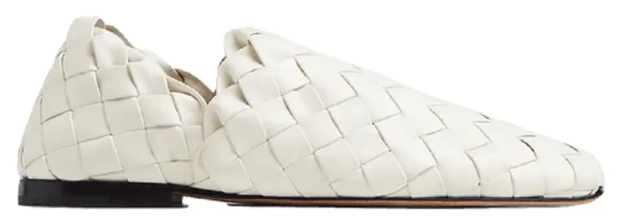 Giày Bottenga Veneta Slipper 'White' 620304VBTR09013 Giày Bottenga Veneta Slipper 'White' 620304VBTR09013