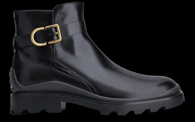Giày Tod's Buckled Leather Ankle Boots 'Black' XXM04E02130LYGB999 Giày Tod's Buckled Leather Ankle Boots 'Black' XXM04E02130LYGB999