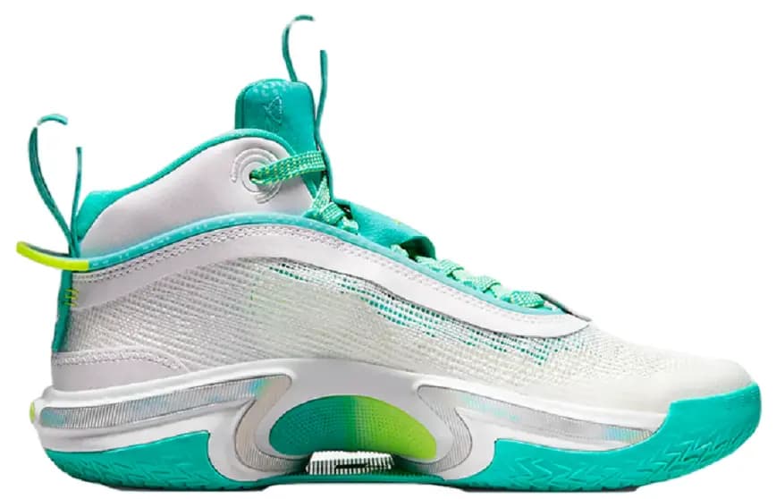 Giày Nike Air Jordan XXXVI Guo Big Kid's 'Green White' DM0795-107 Giày Nike Air Jordan XXXVI Guo Big Kid's 'Green White' DM0795-107