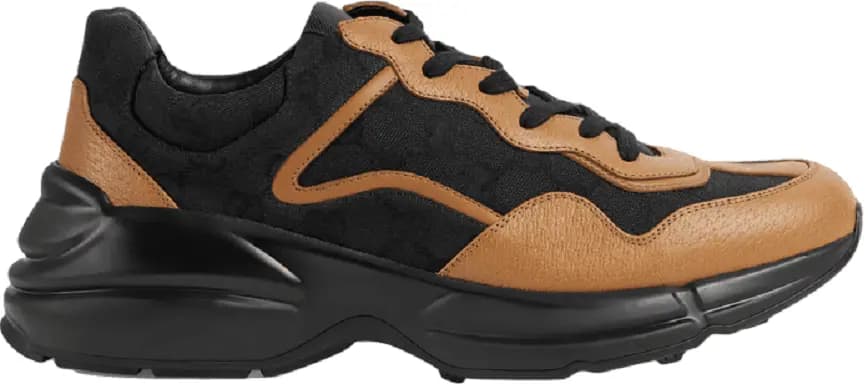 Giày Gucci Men's Rhyton Sneaker 'Black Canvas' 725932-FAA1P-1155 Giày Gucci Men's Rhyton Sneaker 'Black Canvas' 725932-FAA1P-1155