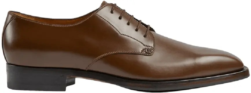 Giày Gucci Men's Lace-Up Shoe Brown Leather 643621-06F00-2248 — kich-thuoc: 44 Giày Gucci Men's Lace-Up Shoe Brown Leather 643621-06F00-2248 — kich-thuoc: 44