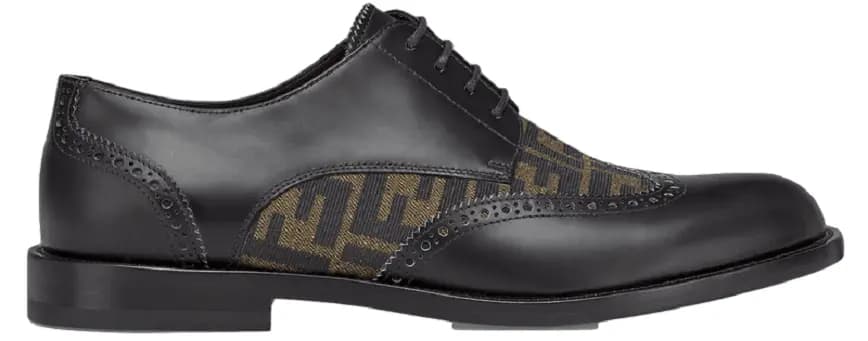 Giày Fendi Lace Ups 'Black' 7L1563AHGYF0PMM Giày Fendi Lace Ups 'Black' 7L1563AHGYF0PMM