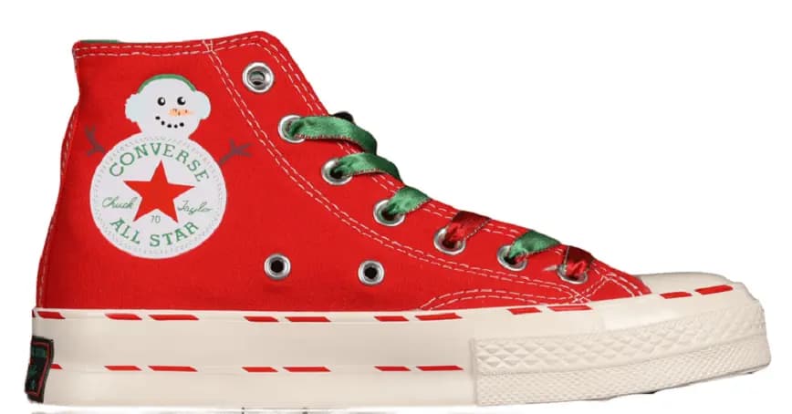 Giày Converse Chuck Taylar All-Star Christmas 'Red Green' A04281C Giày Converse Chuck Taylar All-Star Christmas 'Red Green' A04281C