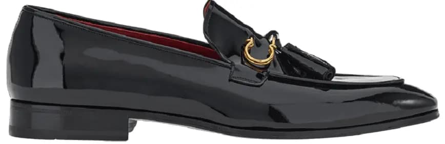 Giày Salvatore Ferragamo Loafer Tassels 'Black' 021002-757634 Giày Salvatore Ferragamo Loafer Tassels 'Black' 021002-757634