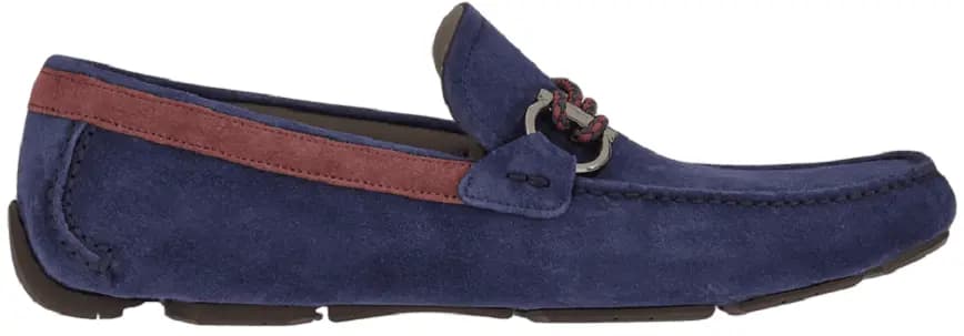 Giày Salvatore Ferragamo Driver Gancini 'Marine Blue' 02B796-753180 Giày Salvatore Ferragamo Driver Gancini 'Marine Blue' 02B796-753180