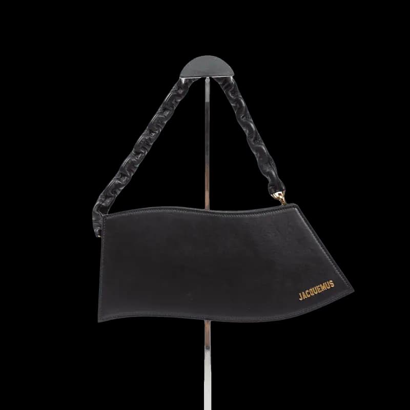 Túi Jacquemus La Vague Leather Shoulder Bag 'Black' 22E221BA0213060 Túi Jacquemus La Vague Leather Shoulder Bag 'Black' 22E221BA0213060