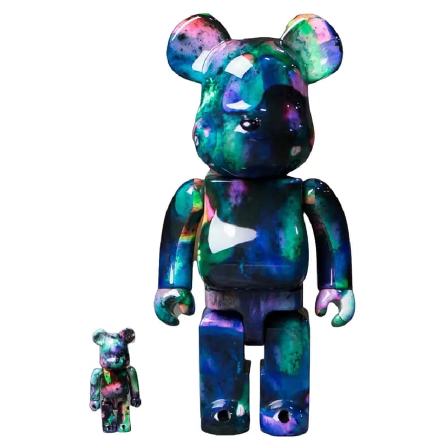 Mô Hình Bearbrick Pushead #2 Bluewater 100% & 400% Mô Hình Bearbrick Pushead #2 Bluewater 100% & 400%