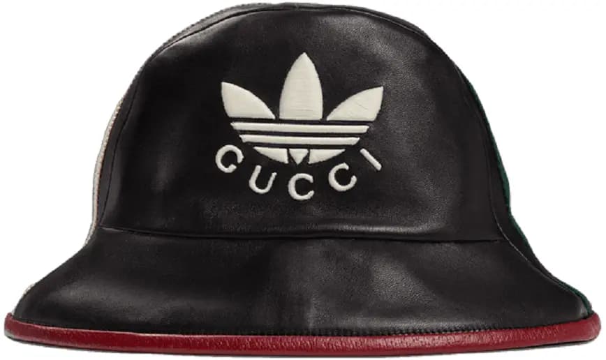 Mũ Gucci Adidas x Gucci Leather Fedora 'Black' 724629-3HANZ-1074 Mũ Gucci Adidas x Gucci Leather Fedora 'Black' 724629-3HANZ-1074