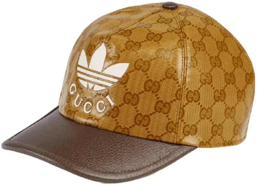 Mũ Gucci Adidas x Gucci Baseball 'Beige Brown' 696475-4HAP2-7164 Mũ Gucci Adidas x Gucci Baseball 'Beige Brown' 696475-4HAP2-7164