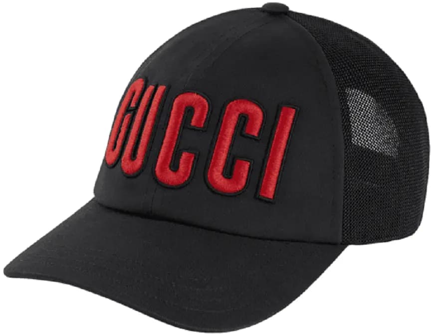 Mũ Gucci Baseball Patch 'Black' 701324-4HAOY-1060 Mũ Gucci Baseball Patch 'Black' 701324-4HAOY-1060