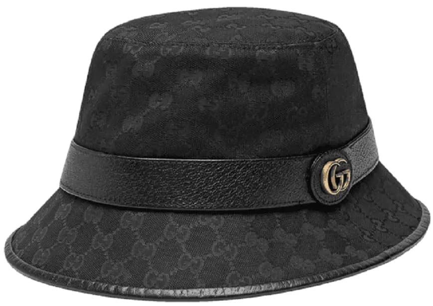 Mũ Gucci GG Canvas Double G 'Black' 576587-4HG53-1060 Mũ Gucci GG Canvas Double G 'Black' 576587-4HG53-1060