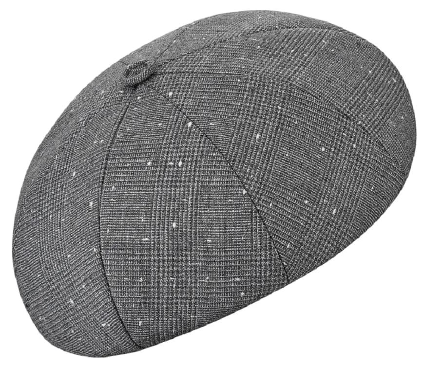 Mũ Dior Beret 'Gray Prince of Wales Motif' 243C900A5633-C880 Mũ Dior Beret 'Gray Prince of Wales Motif' 243C900A5633-C880