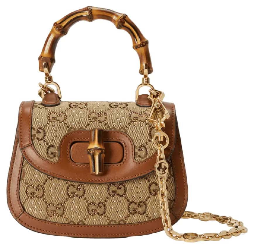 Túi Gucci Bamboo 1947 Mini Top Handle 'Beige' 735116-FAA4Z-2554 Túi Gucci Bamboo 1947 Mini Top Handle 'Beige' 735116-FAA4Z-2554