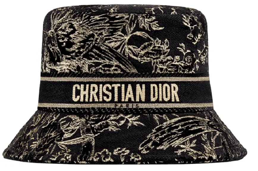 Mũ Dior D-Bobby Small Brim Bucket Hat 'Black Gold' 31JAR923X134-C900 Mũ Dior D-Bobby Small Brim Bucket Hat 'Black Gold' 31JAR923X134-C900